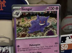 Pokemon TCG Scarlet & Violet 151 - Gengar #94/165 - Rare Holo Card - Image 2