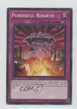 Powerful Rebirth 1st Ed. YuGiOh Cyberse Link Structure Deck #SDCL-EN034 06pr - Image 1