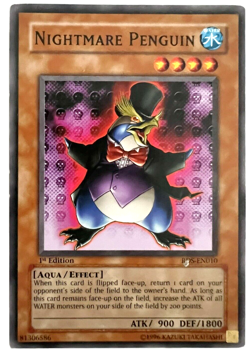 Yu-Gi-Oh! Nightmare Penguin - Common Card, Mint Condition - Image 1
