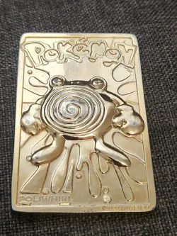 Pokemon Pikachu Gold Plated Card 23K Burger King 1999 Limited Edition Pokemon - Image 3