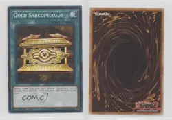 Gold Sarcophagus 1st Ed. YuGiOh Cyberse Link Structure Deck #SDCL-EN027 06pr - Image 3