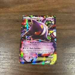 Vintage Pokemon Card Binder Lot Of 7 Cards, Full Art, Holos, Mega, Ex, and Gx - Image 2