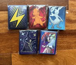 Pokemon Official Card Sleeves - 5 Packs Of Sleeves. For Chimeraism - Image 1