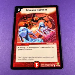 Duel Masters TCG Card Crimson Hammer 73/110 TCG 2004 Wizards Of The Coast WOTC - Image 3
