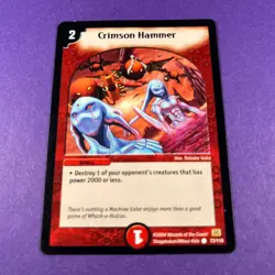 Duel Masters TCG Card Crimson Hammer 73/110 TCG 2004 Wizards Of The Coast WOTC - Image 2