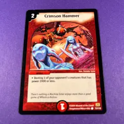 Duel Masters TCG Card Crimson Hammer 73/110 TCG 2004 Wizards Of The Coast WOTC - Image 3
