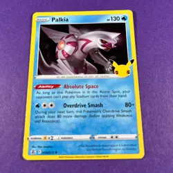 Palkia 004/025 Holo Rare Celebrations Pokemon Card Trading Card TCG - Image 2