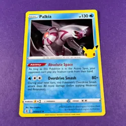 Palkia 004/025 Holo Rare Celebrations Pokemon Card Trading Card TCG - Image 1