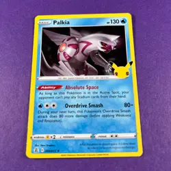 Palkia 004/025 Holo Rare Celebrations Pokemon Card Trading Card TCG - Image 2