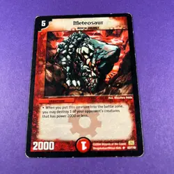 Duel Masters TCG Card Meteosaur 82/110 Trading Card TCG 2004 WOTC - Image 1