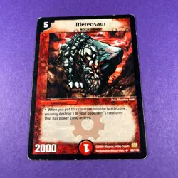 Duel Masters TCG Card Meteosaur 82/110 Trading Card TCG 2004 WOTC - Image 3