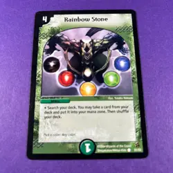 Duel Masters Card Rainbow Stone 51/55 DM 2004 Trading Card TCG WOTC 2004 - Image 1