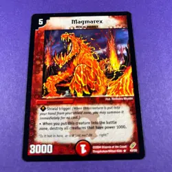 Duel Masters Trading Card Game Magmarex 43/55 Creature 2004 WOTC Wizards - Image 3