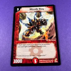 Duel Masters Trading Card Game Missile Boy 45/55 Creature 2004 WOTC Wizards - Image 3
