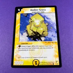 Duel Masters Trading Card Game Amber Grass 7/55 Creature 2004 Wizards Coast WOTC - Image 3