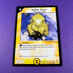 Duel Masters Trading Card Game Amber Grass 7/55 Creature 2004 Wizards Coast WOTC - Image 2