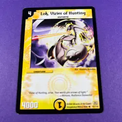 Duel Masters TCG Card Lok, Vizier Of Hunting 12/110 Trading Card Wizards TCG - Image 1