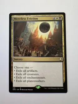 Merciless Eviction - MTG Phyrexia: All Will Be One: Commander - NM - Image 1