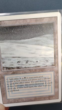 Tundra Revised Edition MTG Magic The Gathering - Image 2