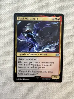Black Waltz No. 3 U0214 Final Fantasy MTG Magic The Gathering NM - Image 1