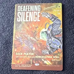 Deafening Silence (Borderless) [Special Guests] MTG Near Mint - Image 1