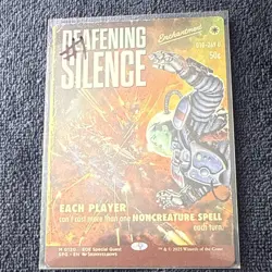 Deafening Silence (Borderless) [Special Guests] MTG Near Mint - Image 3