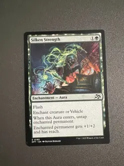 Silken Strength - Aetherdrift #0180 MTG Magic The Gathering - Image 1