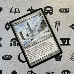 MTG Thrumming Stone #142 Coldnsap Legendary Artifact Magic The Gathering LP - Image 1