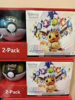 Sam's Club Pokemon Prismatic ETB and Pokeball Bundle Sealed! Lot Of 2 - Image 2