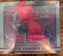 SWSH Fusion Strike Pokemon Center Elite Trainer Box (ETB) - New/Sealed - Image 1