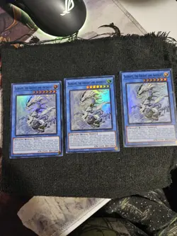 X3 Sauravis, the Ancient and Ascended RA02-EN019 Super Rare 1st NM Yugioh - Image 1