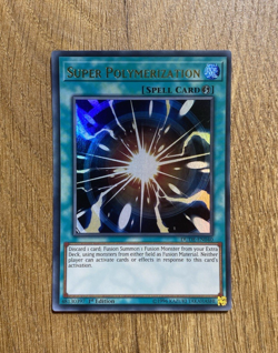 Super Polymerization | DUDE-EN040 | Ultra Rare | 1st Edition | YuGiOh | Mint - Image 1
