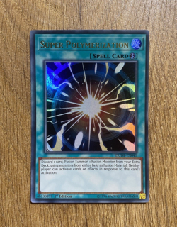 Super Polymerization | DUDE-EN040 | Ultra Rare | 1st Edition | YuGiOh | Mint - Image 2