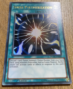 Super Polymerization | DUDE-EN040 | Ultra Rare | 1st Edition | YuGiOh | Mint - Image 3