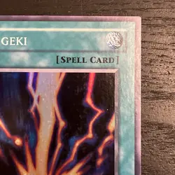Raigeki LOB-053 Super Rare Unlimited LP Yugioh - Image 3