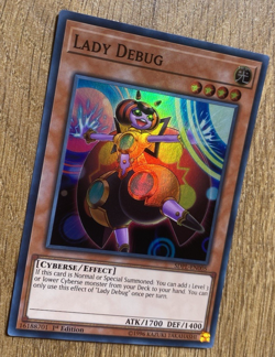Lady Debug | SDPL-EN005 | Super Rare | 1st Edition | YuGiOh | Mint Condition - Image 5