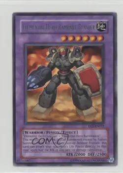 Elemental HERO Rampart Blaster Unlimited YuGiOh Duelist Pack: Jaden Yuki u3f - Image 1