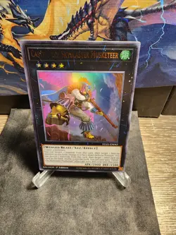 Yugioh! Castel, the Skyblaster Musketeer - STAX-EN043 - Ultra Rare - 1st Edition - Image 1
