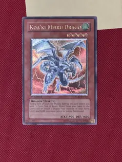 YUGIOH GREY/Double Koa'ki Meiru Drago RGBT-EN024 Ultimate Rare 1st Edition MP - Image 2