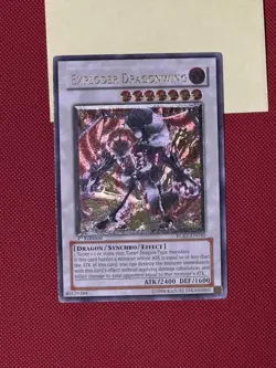 YUGIOH GREY/Double Exploder Dragonwing RGBT-EN040 Ultimate Rare 1st Edition LP - Image 2