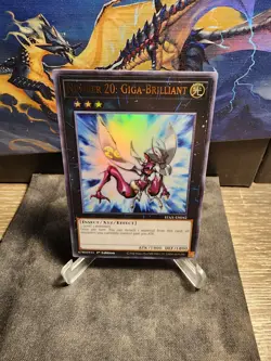 Yugioh! - Number 20: Giga-Brilliant - STAX-EN042 - Ultra Rare 1st-NM/M - Image 1