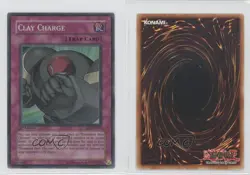 Super Rare - Clay Charge 1st Ed. YuGiOh Duelist Pack: Jaden Yuki #DP1-EN030 0a1 - Image 3