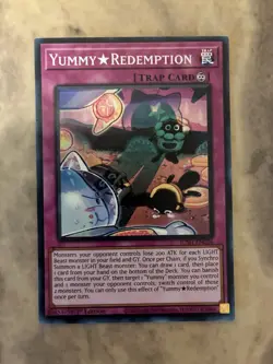 Yugioh! TCG - YummyRedemption - Super Rare - JUSH-EN026 - Justice Hunters - 1st - Image 1