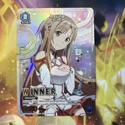 Union Arena WINNER Card Asuna U UEPR/SAO-1-036 Sword Art Online English SEALED - Image 1