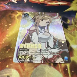 Union Arena WINNER Card Asuna U UEPR/SAO-1-036 Sword Art Online English SEALED - Image 2