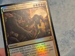 FOIL R 0222 Mutinous Massacre Rare Edge of Eternities MTG Card EOE Sorcery - Image 3