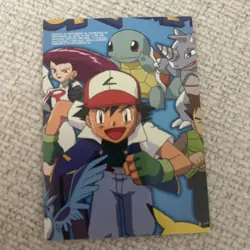 Pokemon TV9 Jesse Card 1999 Nintendo Animation Series Topps - Image 2