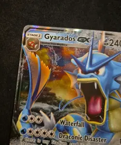 Gyarados GX 18/111 - Crimson Invasion Pokemon Card - Rare Half Art - Near Mint - Image 2