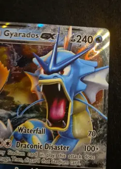 Gyarados GX 18/111 - Crimson Invasion Pokemon Card - Rare Half Art - Near Mint - Image 3