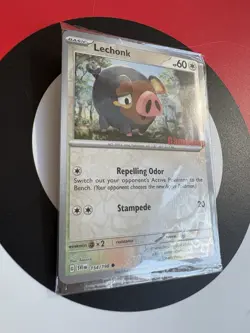Lechonk 154/198 Scarlet & Violet GameStop Promo Sealed Pokemon TCG Card - Image 2